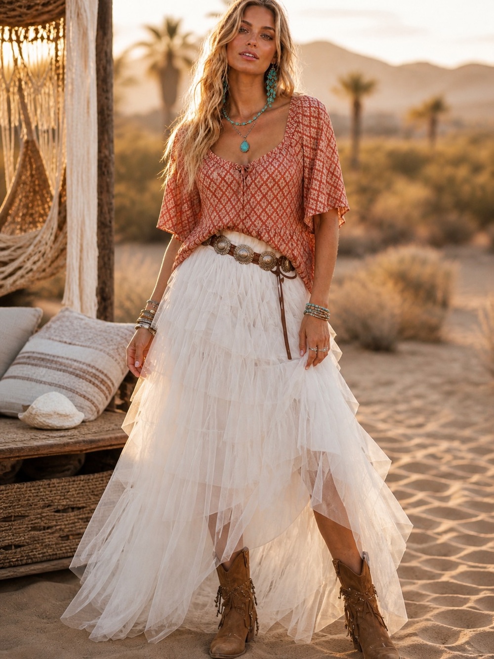 $70 NWT Boutique Tulle Maxi!